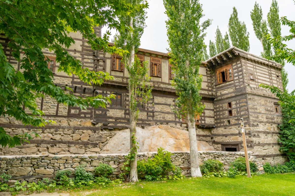 Shigar Fort historic palace Gilgit Baltistan
