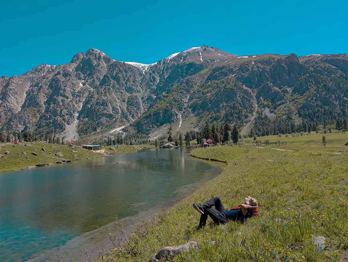Rainbow Lake Naltar Valley Gilgit Baltistan